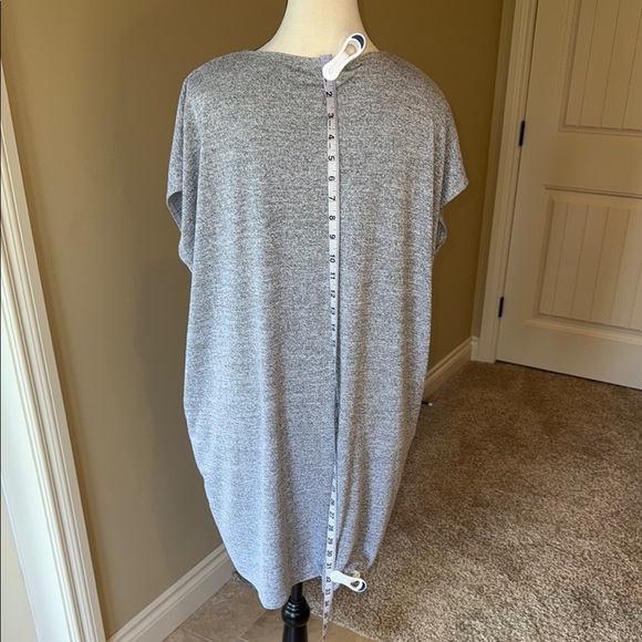 Aritzia Dress Wilfred Free Gray Lorelei with Pockets Oversized Fit Women's Sz S - Picture 7 of 13
